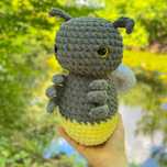 Jucarie crosetata amigurumi licurici 30 cm