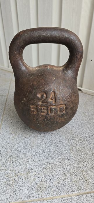 Гиря 24 кг сделано в СССР