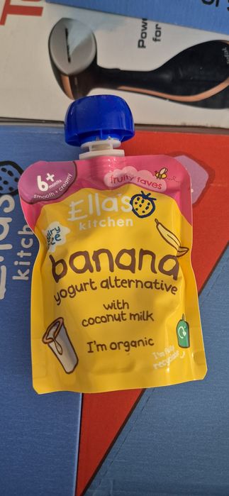 Piure bio banane 6+