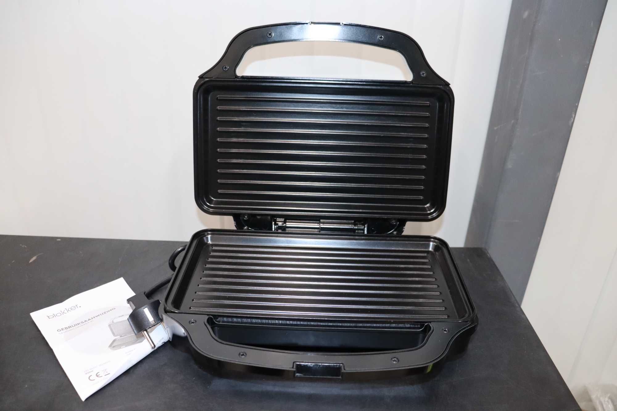 Blokker уред за сандвичи XL неръждаема стомана 900W