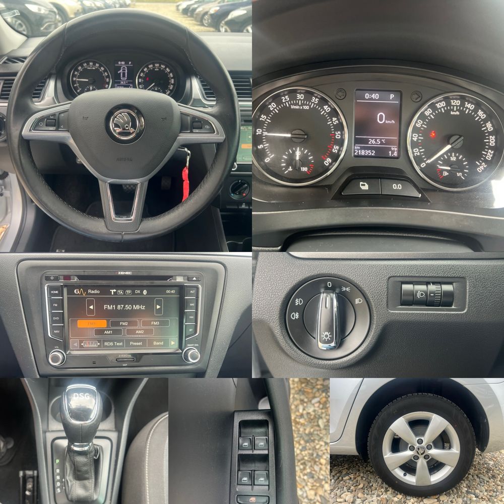 Skoda Rapid Spaceback 2014 1.6Tdi Automata Euro 5 Rate cu avans 0 !!!