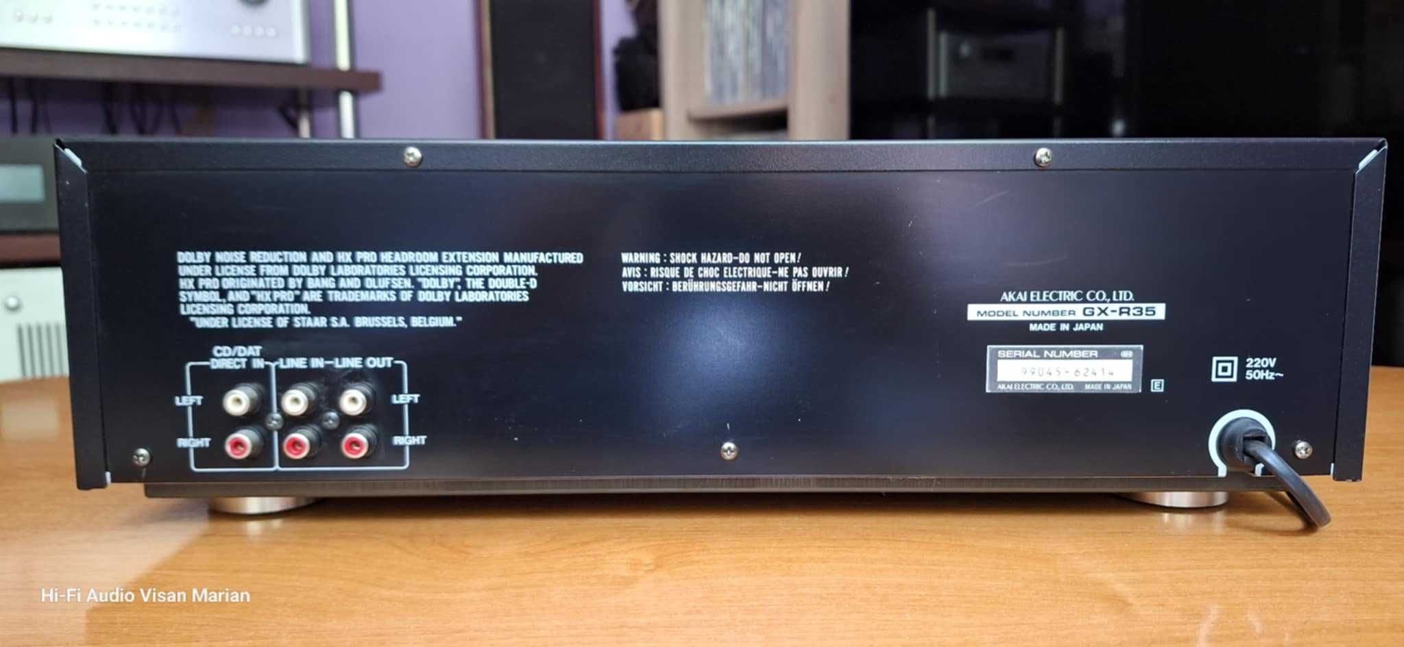 Deck Akai GX-R35