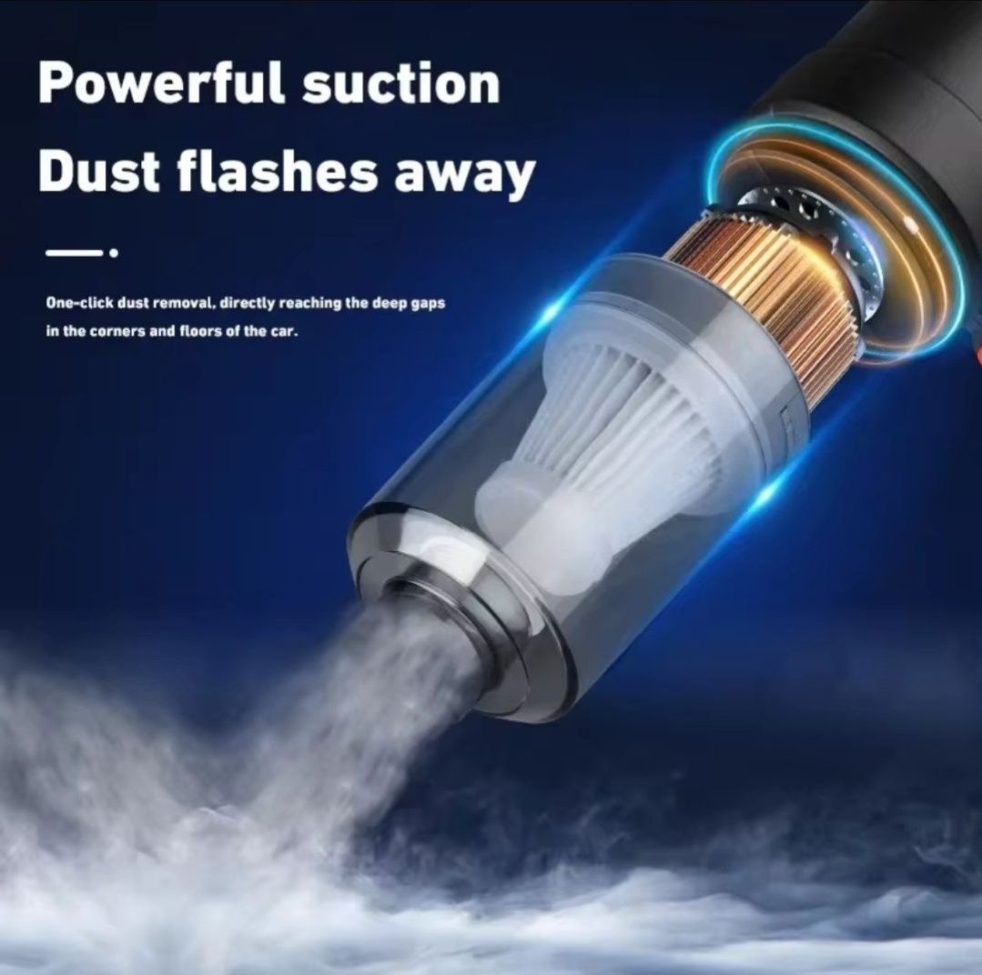 Aspirator portabil cu acumulator