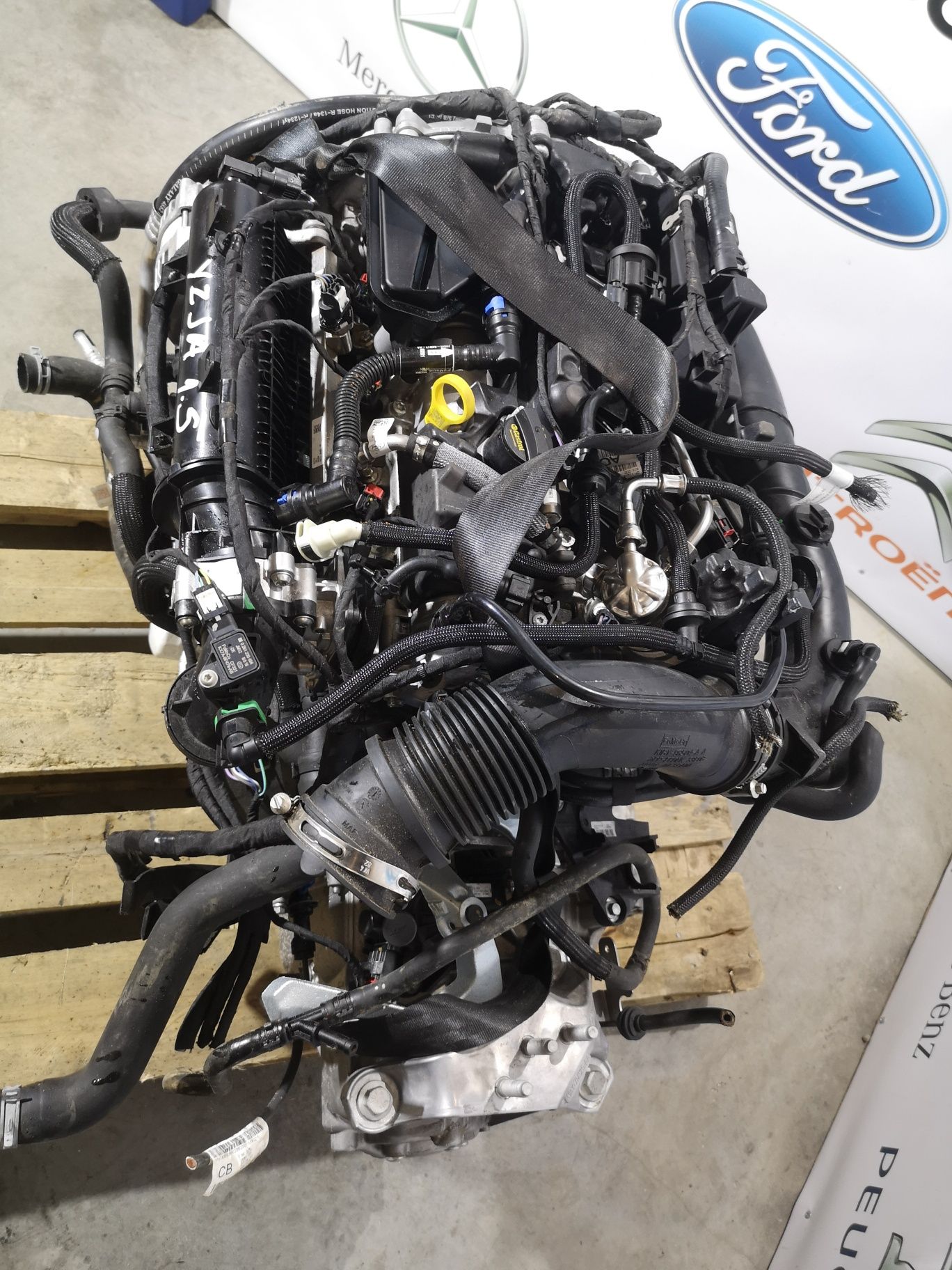 Motor 1.5 ecoboost YZJA 200CP ford fiesta mk8 2019 st line