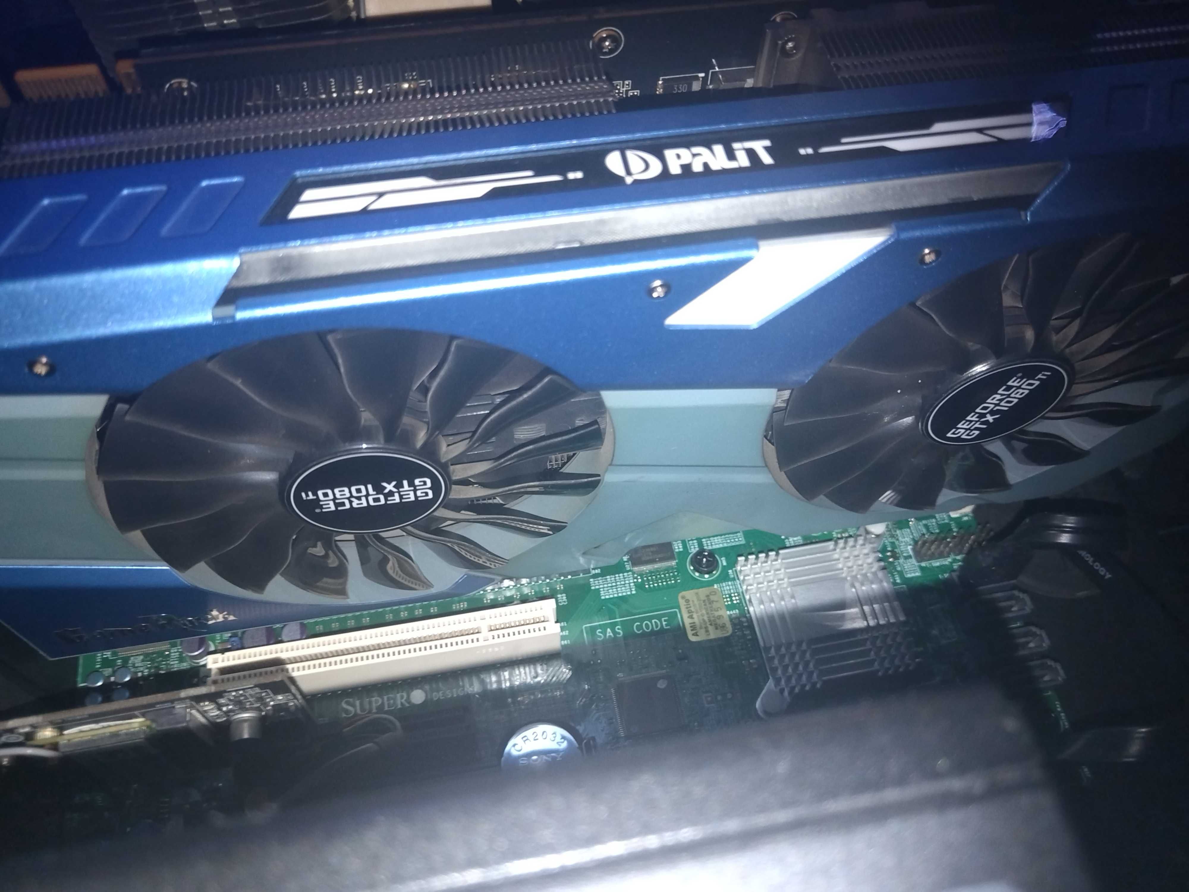 Видео карта GEFORCE GTX 1080 TI 11GB. NEW!!!