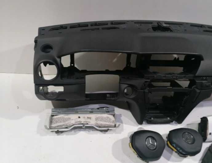 Mercedes Benz c klass w204 kit airbag volan pasager plansa de bord