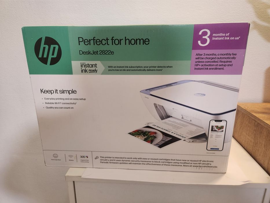 Imprimantă HP Wirelees SIGILATĂ recent facturată Emag