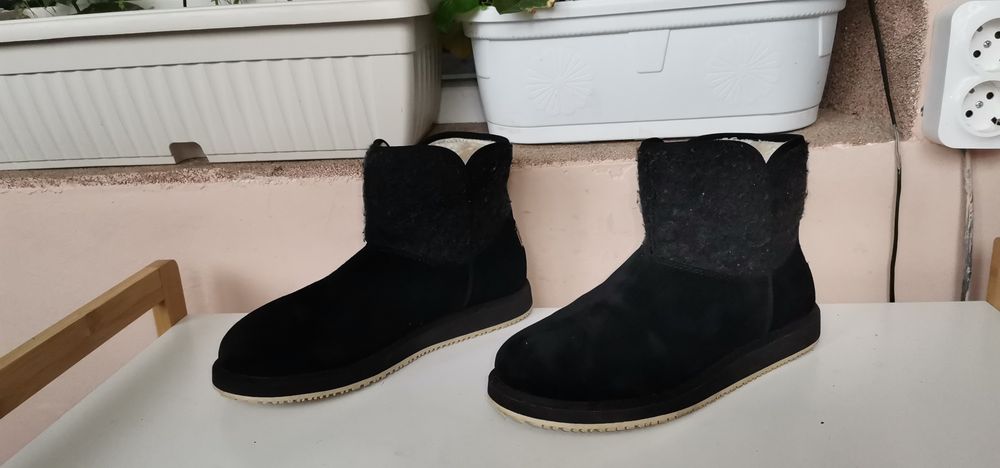 Боти Esprit 38 н. Естествен велур