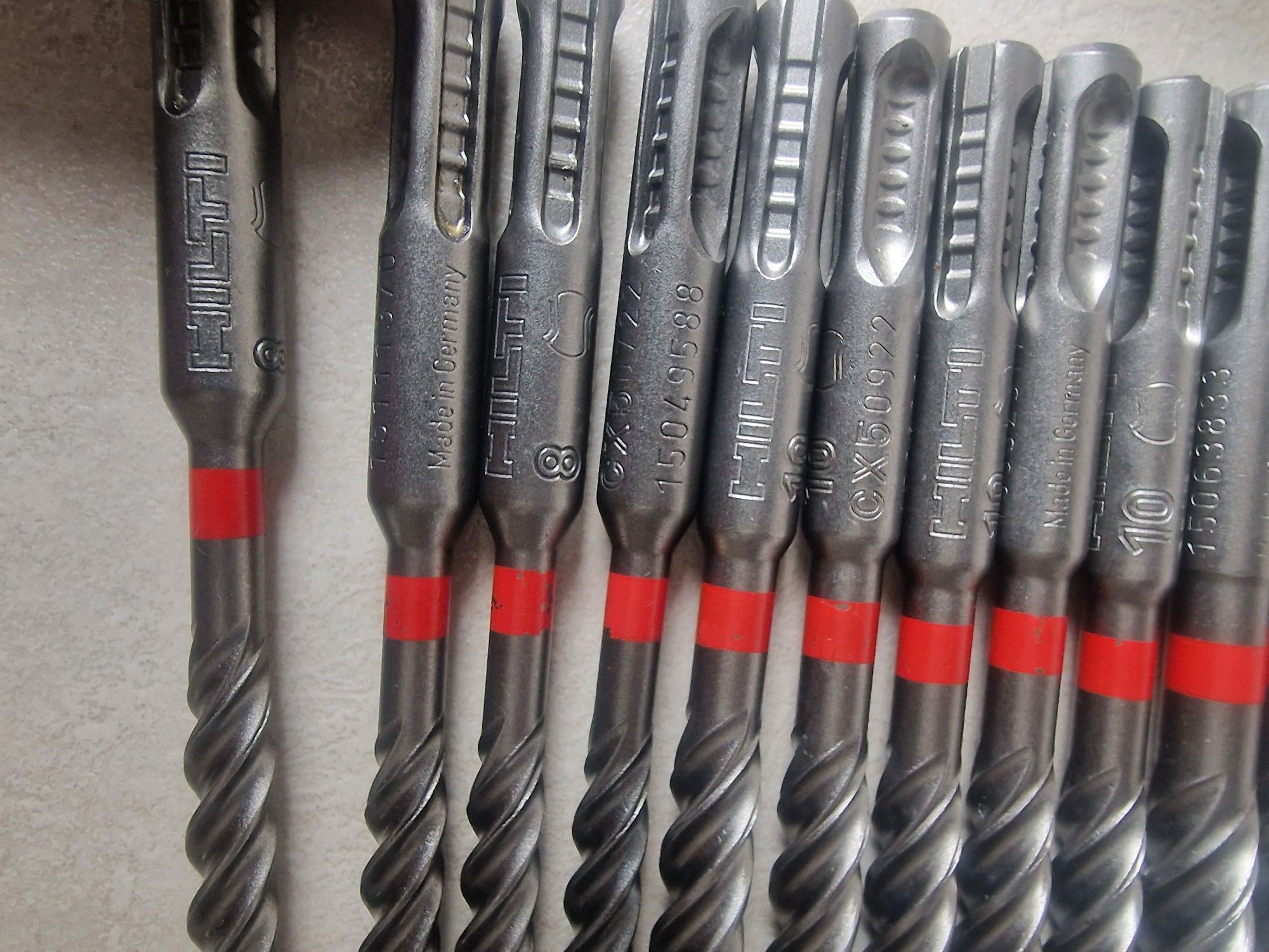Свредла-бургии за бетон -Hilti  te-cx ,SDS plus с четири режещи ръба