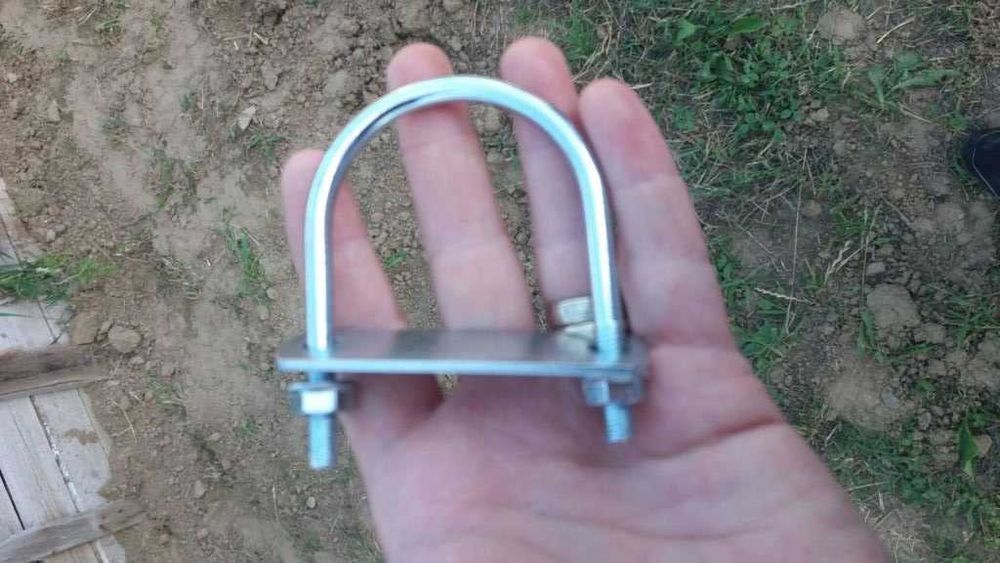 sistem accesorii fixare gard panou bordurat brida clema colier surub
