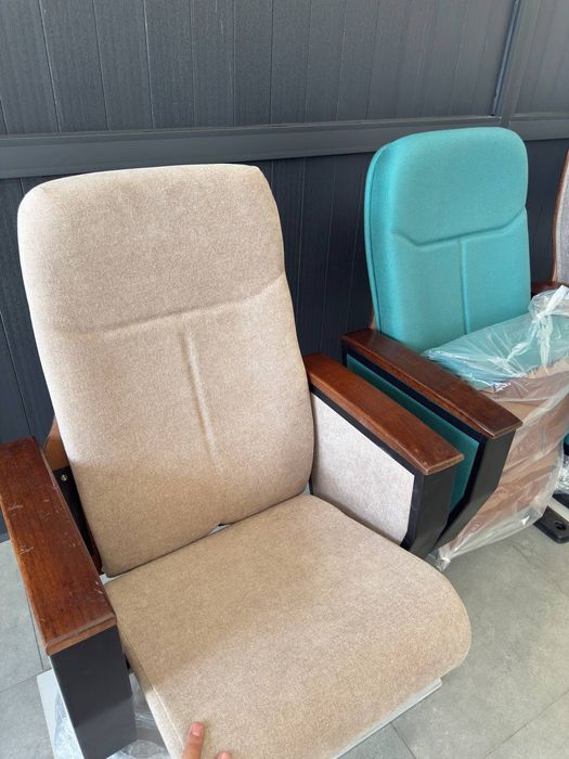 Кресло для офиса театральная трёхместный за