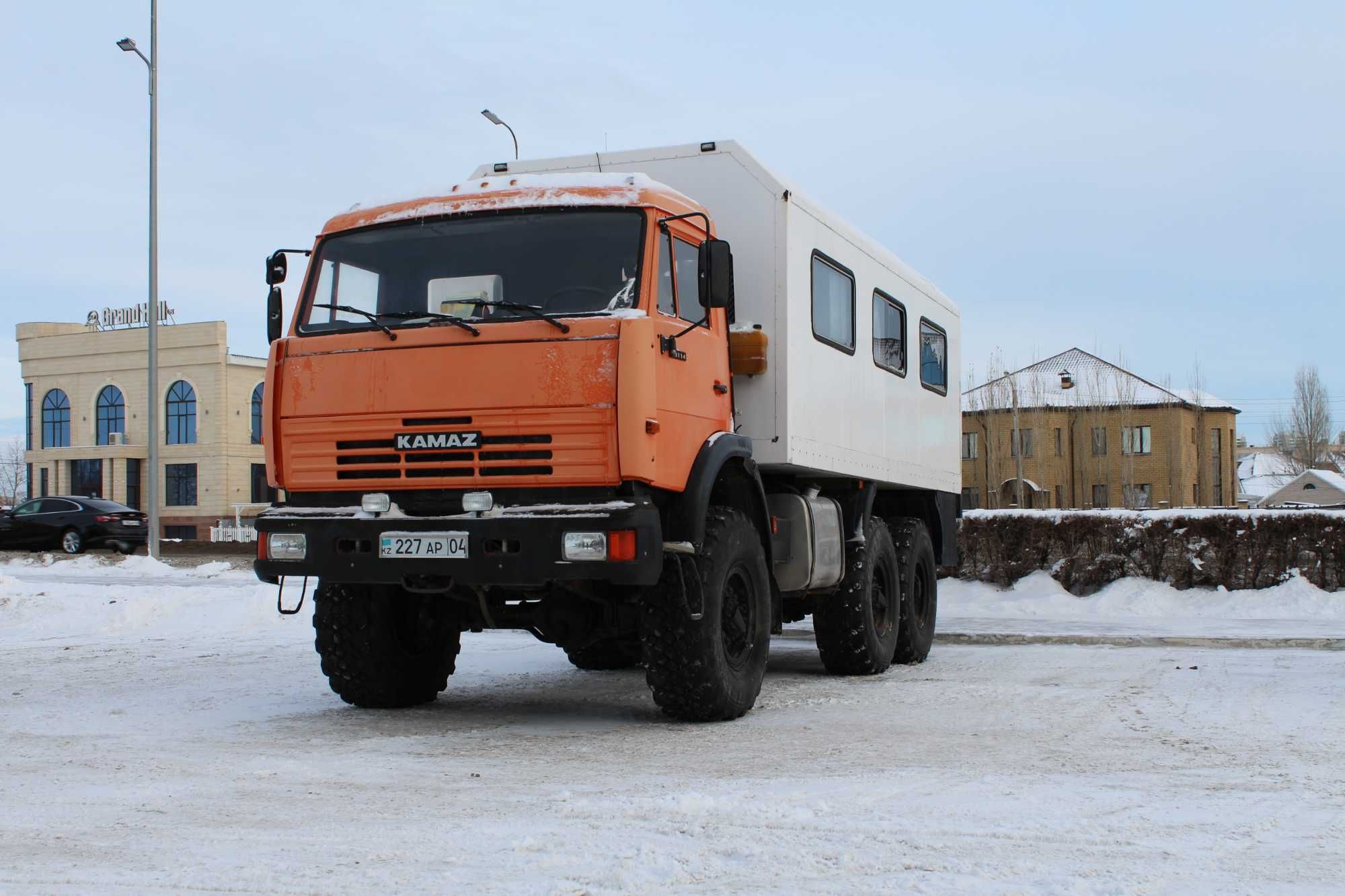 Продам КУНГ на вездеходном шасси Камаз