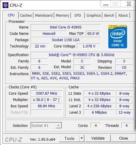 Kit i5 4590S+MB Asus H81M-D+12 GB DDR3