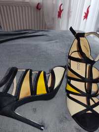 Sandale cu toc/botine/încălțăminte de vară femei/fete-mar.39
