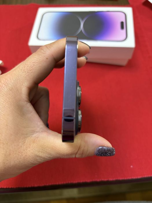 Apple iPhone 14 Pro, Deep Purple 256GB+oригинален Apple кейс