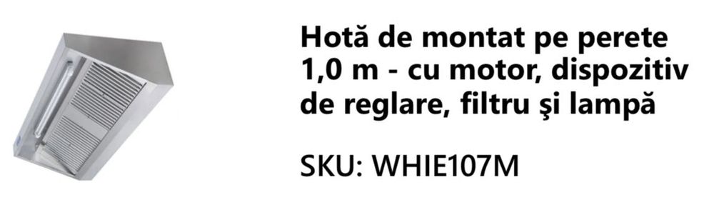 Hota de vanzare - peofesionala GGM Gastro