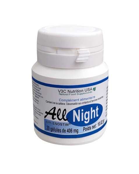 AllNight New 20 cps. supliment potenta, cresterea performantei barbati