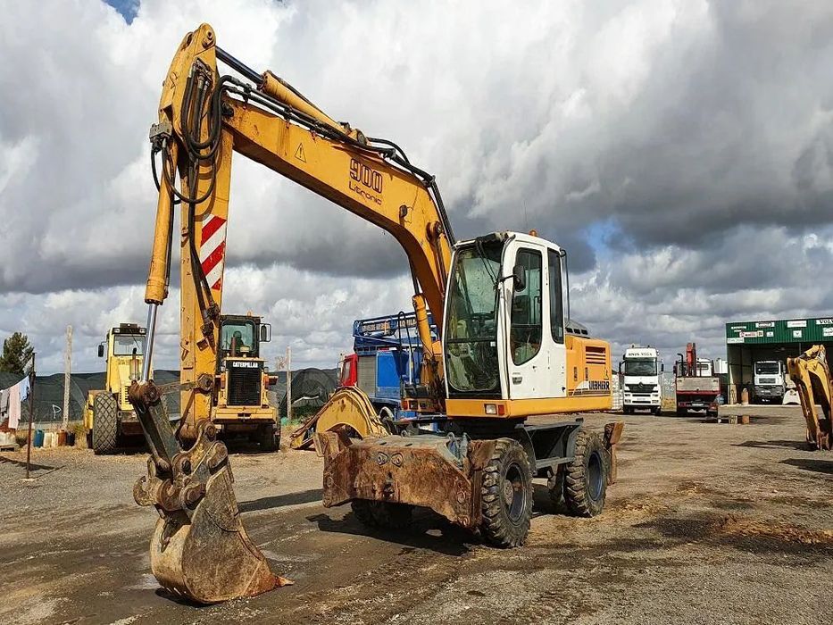 Liebherr 900 C Excavator pe roți