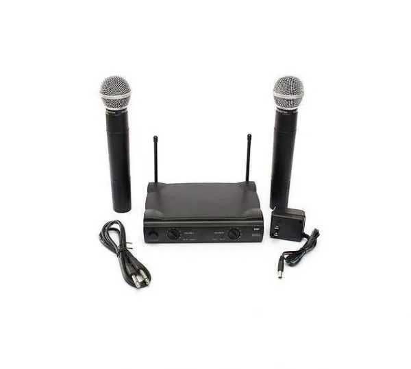 Професионални Микрофони 2 броя в куфар Shure Sm 58 Vocal artist Uhf