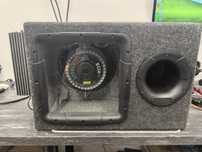 Бас EMPHASER 12" + Blaupunkt EMA 260