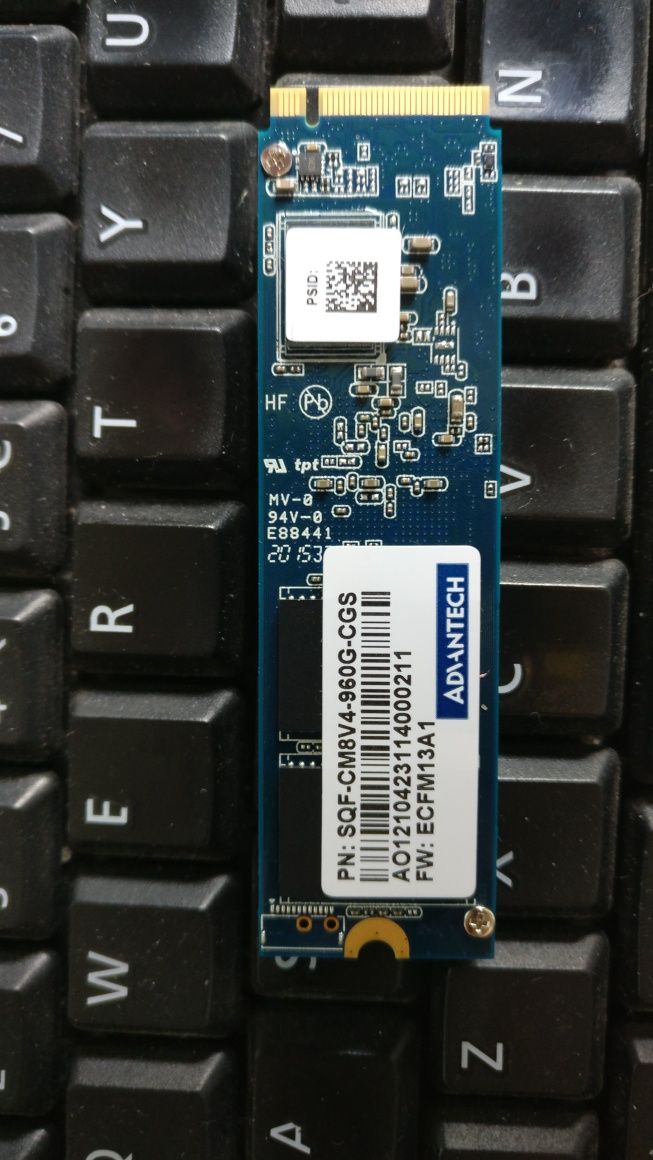 SQFlash 960gb M.2 2280 PCIe/NVMe SSD Advantech 1tb Enterprise Class