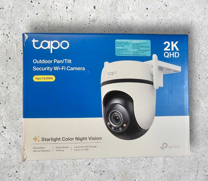 Camera de supraveghere de exterior Smart TP-Link Tapo C520WS