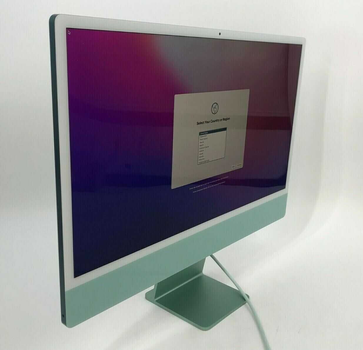 iMac 24" M1, 16GB RAM, 1TB SSD, touch-ID, Green - IMPECABIL