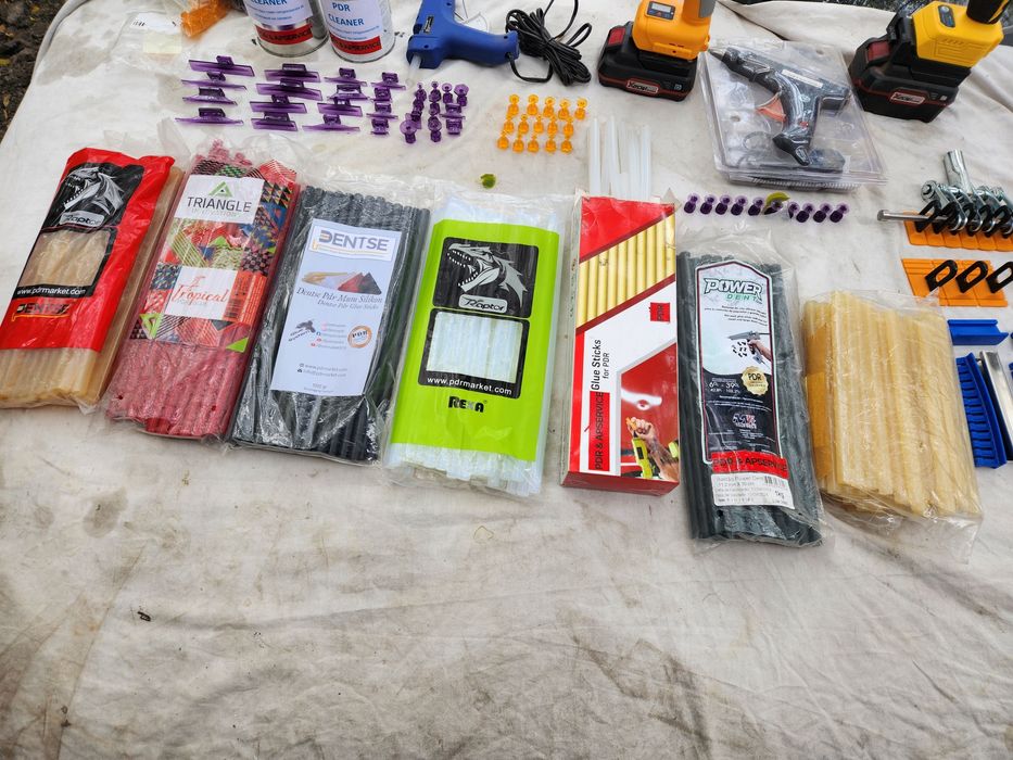 Пдр студено  и топло лепило  и консумативи  за ремонт на  вдлъбнатини