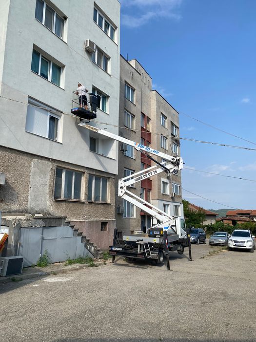 Услуги с автовишка