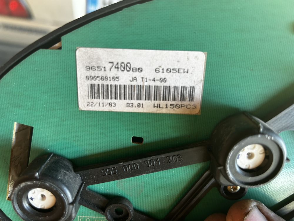 Километраж за peugeot