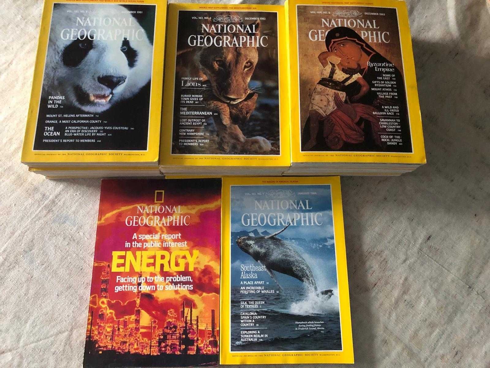 Revista National Geographic, anii 1981-1984