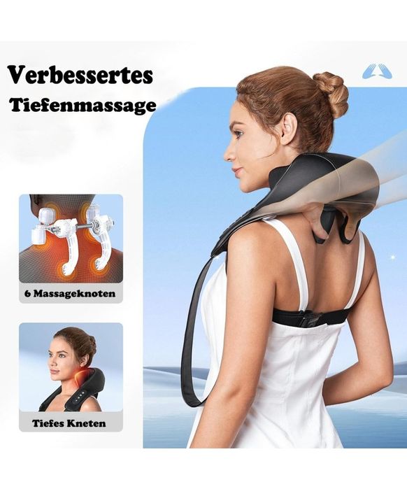 Aparat de masaj pentru gât, umăr, spate