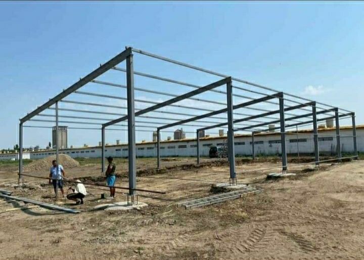 Vand hala pe structura metalica de 30×15×4