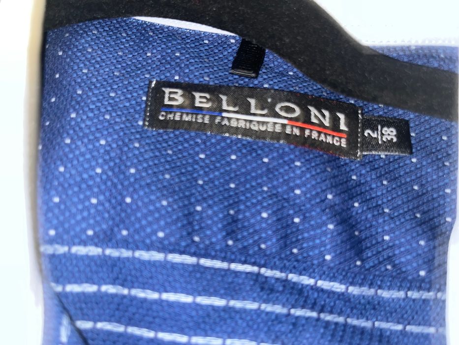 Тъмно синя официална риза, S 38