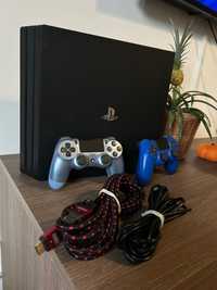 Playstation 4 Pro PS4 PRO 1 TB cu 25 jocuri Fornite Roblox Pub G Fifa