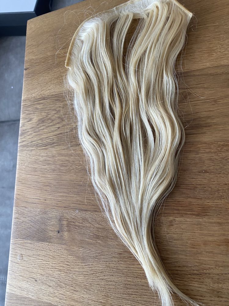 Естествена коса 40 см -invisible weft