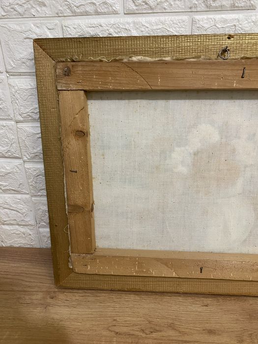 Tablou pictat ulei pe panza 1981