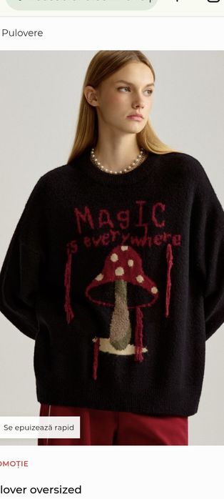 Pulover tricotat ovesized