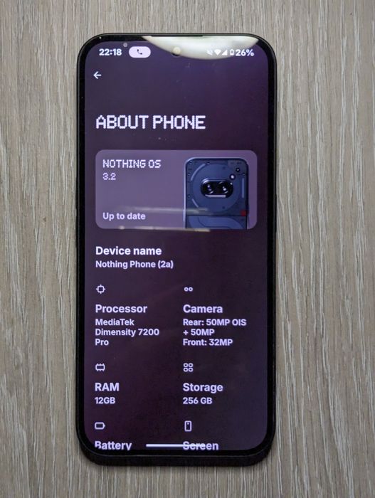 Nothing Phone 2a, 256gb
