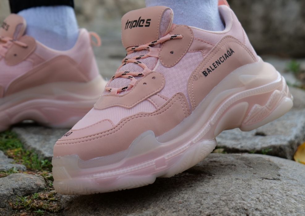 Balenciaga TrиpleS Цвят- Розово