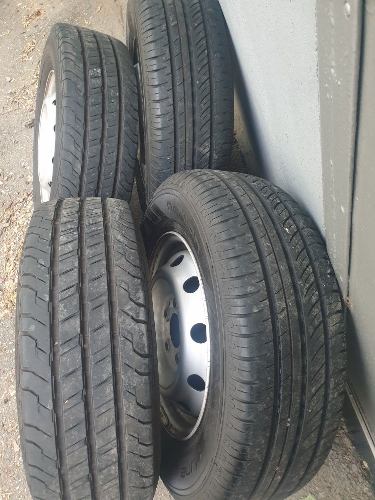 4 Roti Vara Fiat Ducato 205/70/15 C imp Germ.