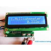 HR390 Milliohm Meter Low Resistance Tester Ohmmeter