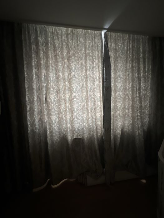 Шторы и тюль, в хорошем состоянии