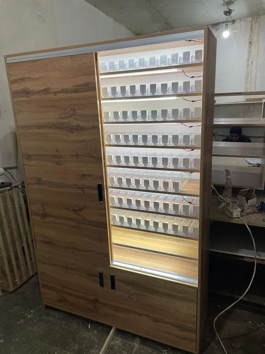 Витрина ценник стеллаж торговое оборудование полка касса витринный