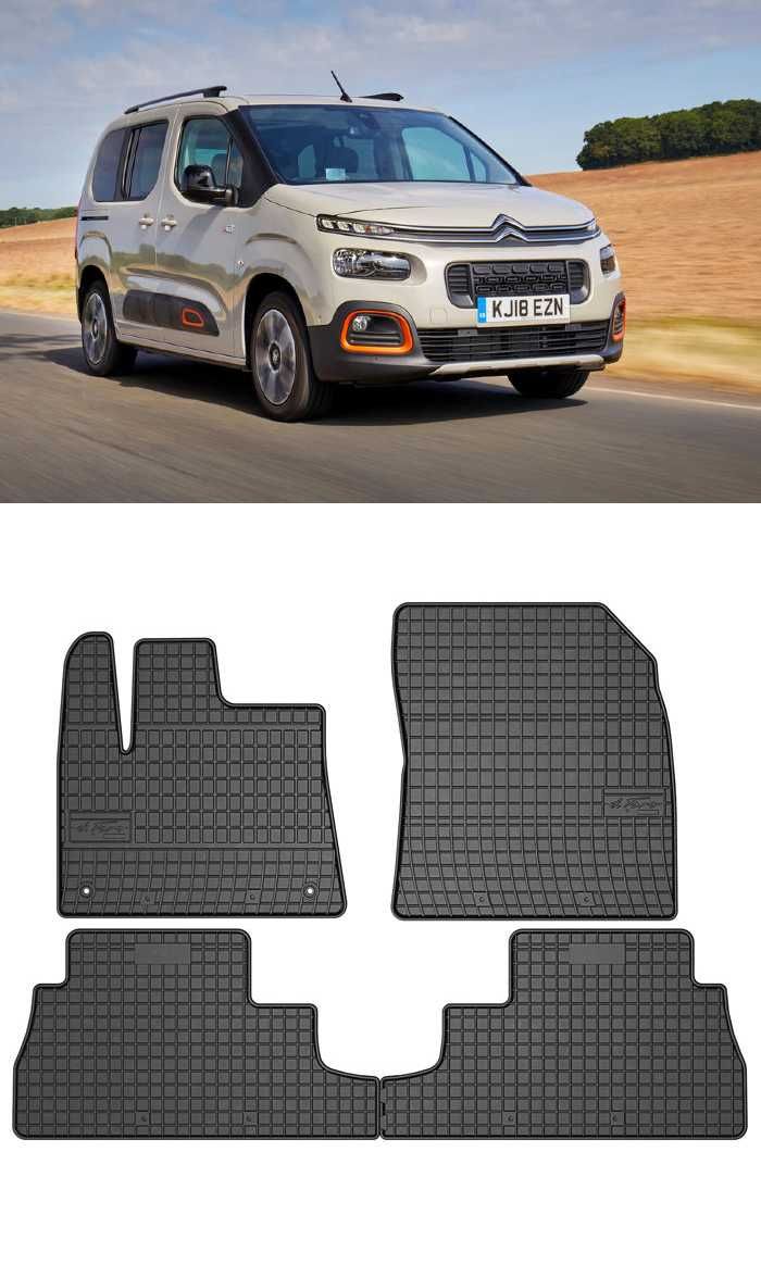 Гумени стелки Frogum съвместими с Citroen Berlingo Multispace 2018+