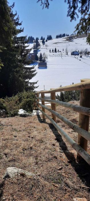 Gard din lemn rotund rustic tratat! - TIP RANCH AMERICAN - ROBUST