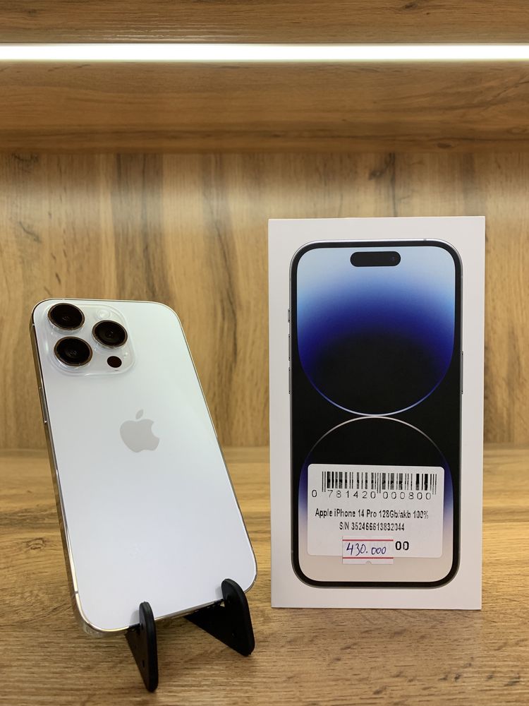 Iphone 14 Pro 128gb AKB 100% (KaspiRed!Рассрочка)