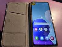 Telefon SAMSUNG Galaxy A21s, 32GB, 3GB RAM, Dual SIM+folie+husa