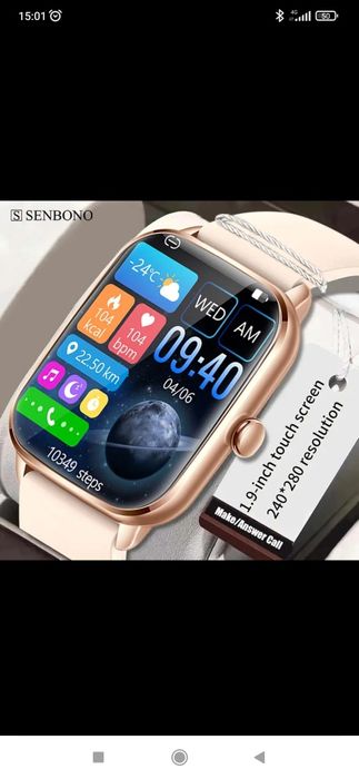 Senbono smart watch