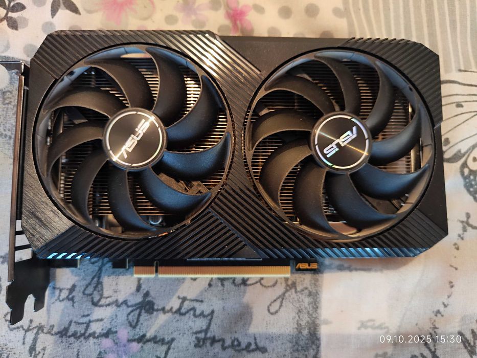 Видеокарта RTX 3060 12GB ASUS Dual GeForce V2 OC Edition - Изпратена!